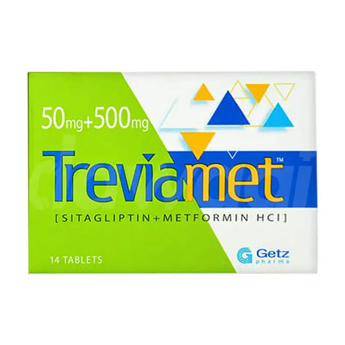 TREVIAMET TABLET 50/500MG 4X7S