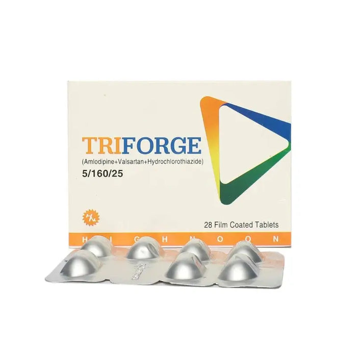 TRIFORGE 5/160/25 TABLET 4X7S