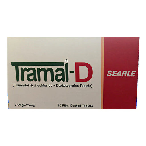 TRAMAL-D 75MG/25MG TABLETS 1X10'S