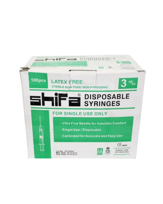 SYRINGE 3CC AD SHIFA 100S