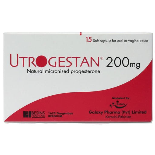 UTROGESTAN 200MG SOFT CAPSULES 1X15S