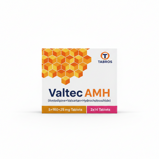 VALTEC AMH 5/160/25 MG TABLETS 2X14'S