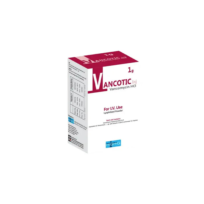 VANCOTIC INJECTION 1GM  1S