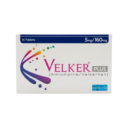 VELKAR PLUS 5/160MG TABLETS 1X14'S