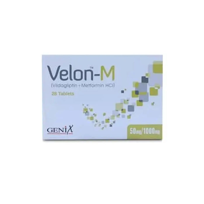 VELON-M 50/1000MG TABLET 4X7S