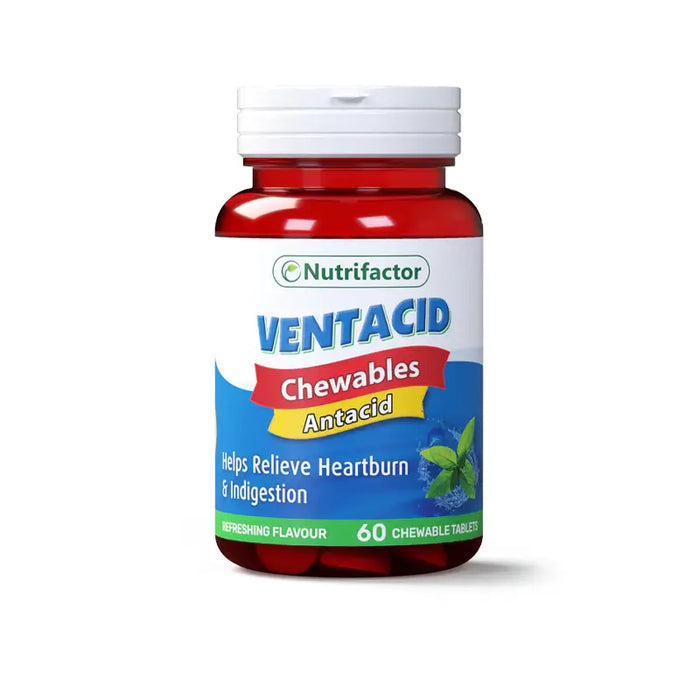 VENTACID CHEWABLE 60's