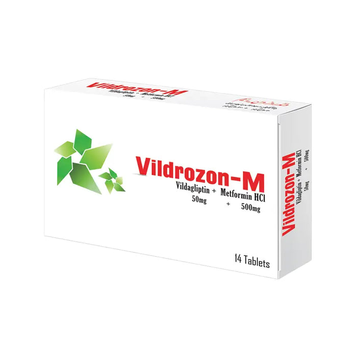 VILDROZON-M TABLET 50+500MG 2X7'S