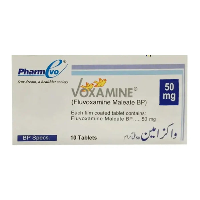 VOXAMINE TABLET 50 MG 10S