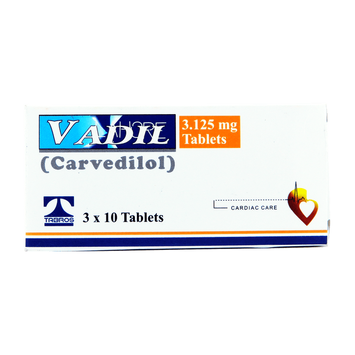 VADIL TABLET 12.5 MG 3X10S