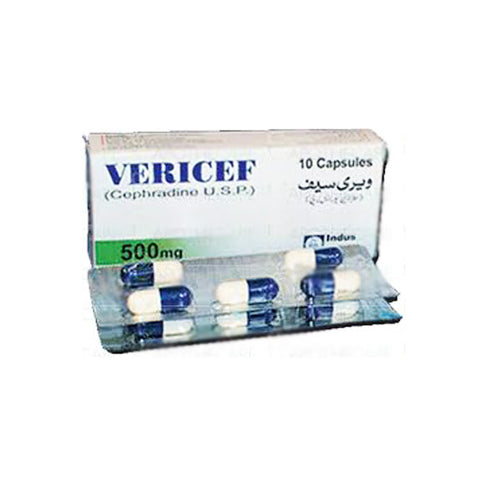 Vericef Capsule 500 mg 2X5S