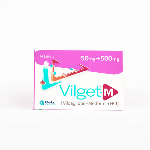 Vilget-M 50mg+500mg Tablet 4X7S