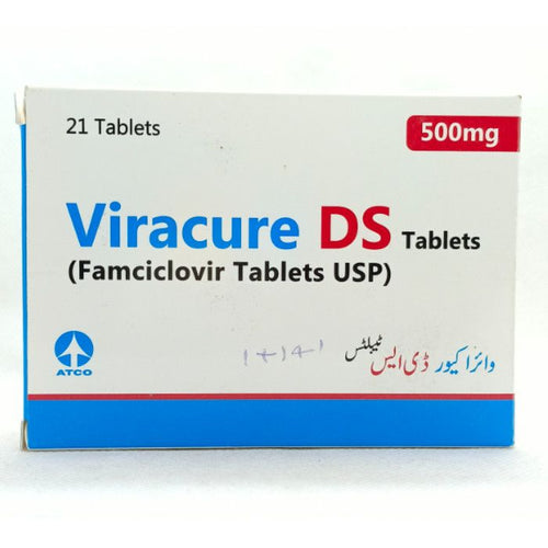 Viracure DS 500mg Tab 3X7S