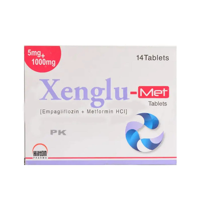 XENGLU-MET 5/1000MG 2X7S