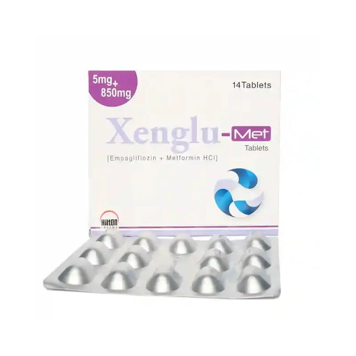 XENGLU-MET 5/850MG TABLET 14S