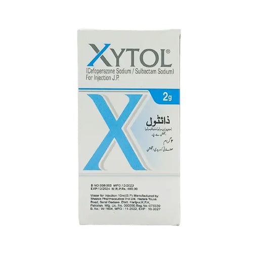 XYTOL medication packaging on a white background
