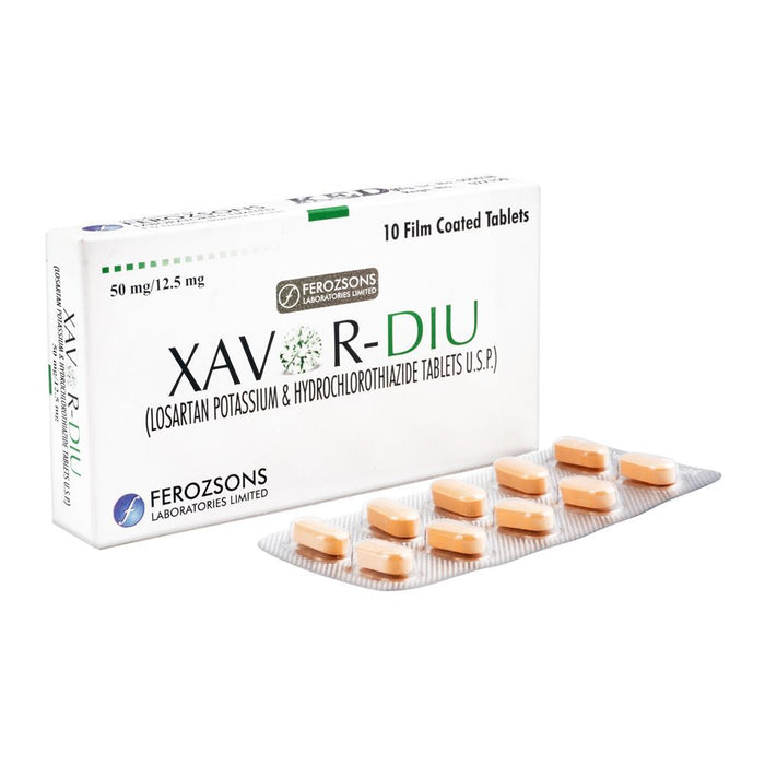 XAVOR DIU TABLET 50/12.5 MG 10S