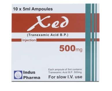 Xed Injection 500 mg 5ml 1X10S