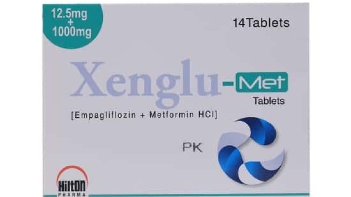 XENGLU-MET 12.5/1000 MG TB 2X7S