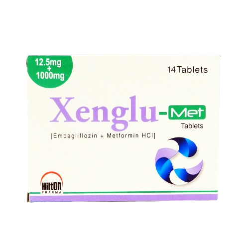 XENGLU-MET 12.5/1000 MG TABLETS 4X7S