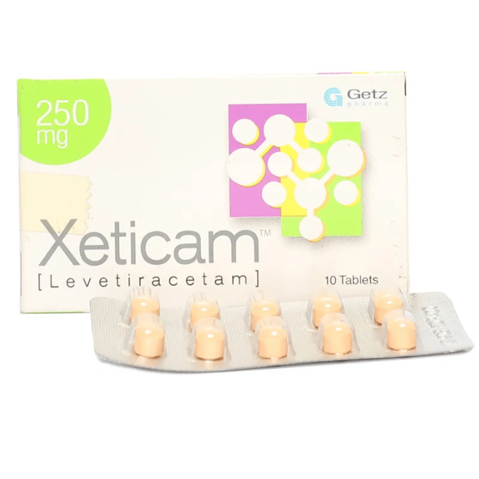 XETICAM TAB 250MG 1X10'S