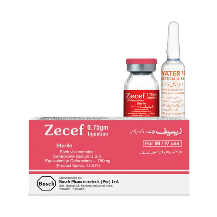 ZECEF INJECTION 750 MG