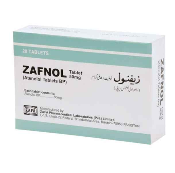 ZAFNOL 50MG TABLET 1X20S