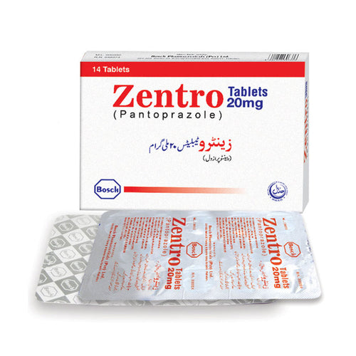 Zentro Tablet 20 mg 14S