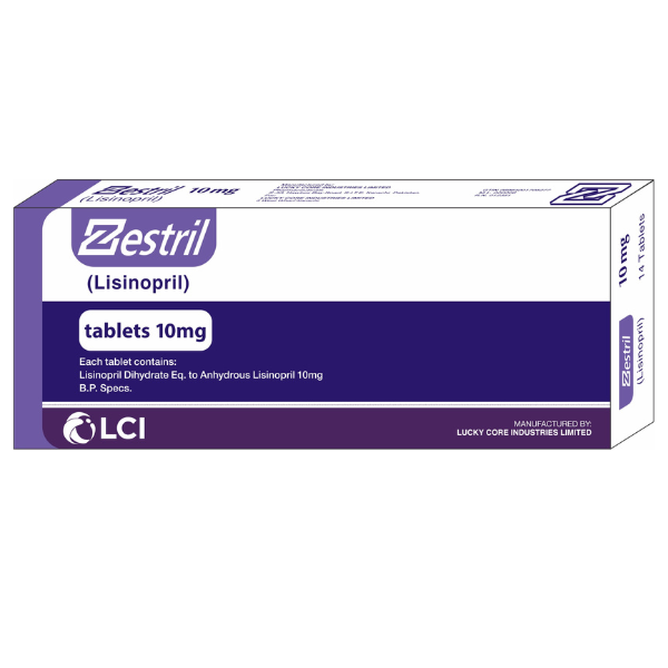 ZESTRILÂ TABLET 10 MG 14S
