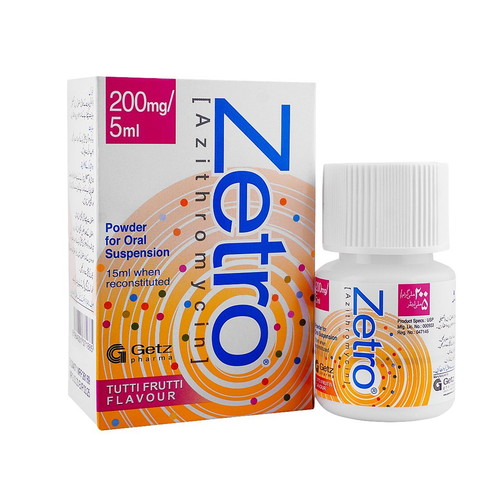 Zetro Suspension 200mg/5ml 15ml 1S