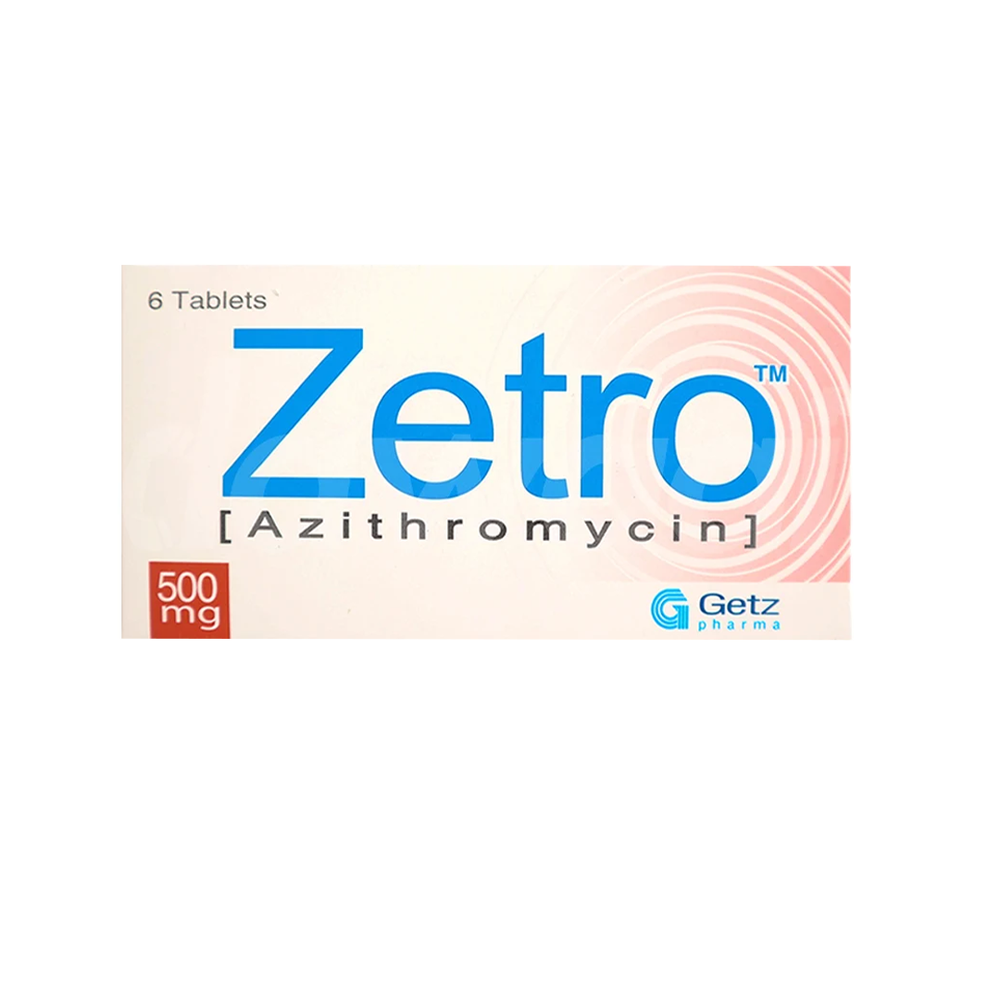 Zetro 500mg Tablet 6S