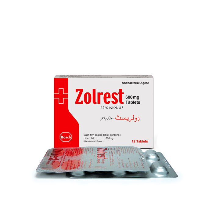 Zolrest Tablet 600 mg 2X6S