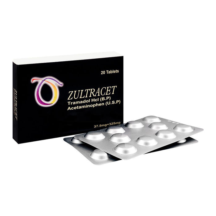 ZULTRACET TABLETS 37.5/325 2X10S