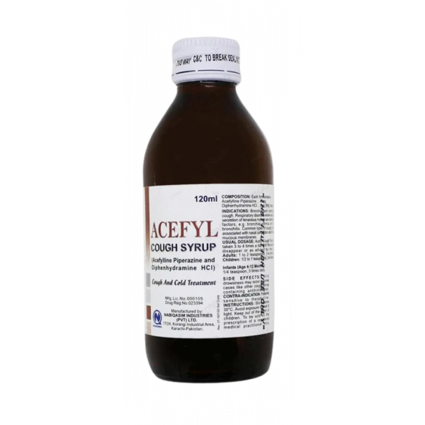 ACEFYL COUGH SYRUP 120ML 1S