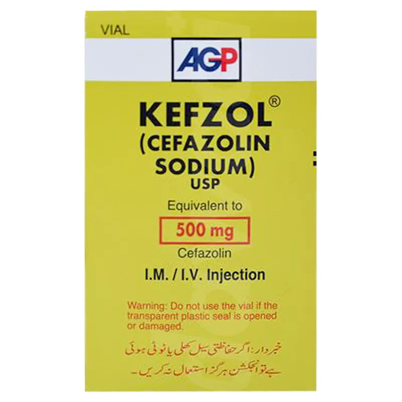 Kefzol 500gm Injection 1S