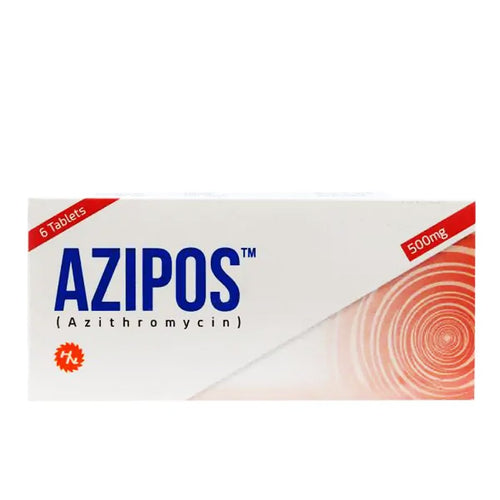 Azipos Tablets 500mg 1X6'S