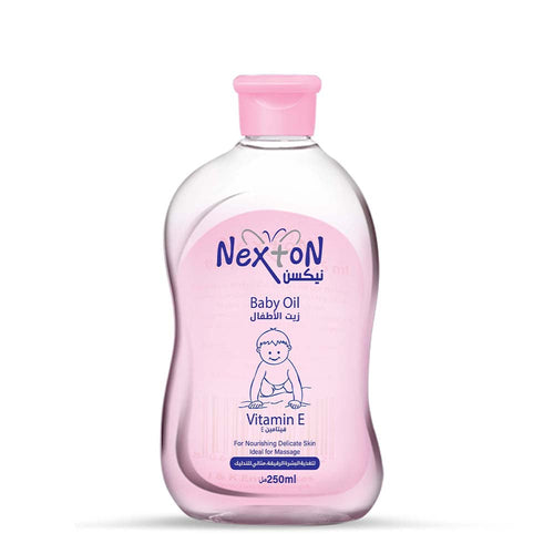 Nexton Baby Oil Vitamin-E (Pink) 250ml 1S