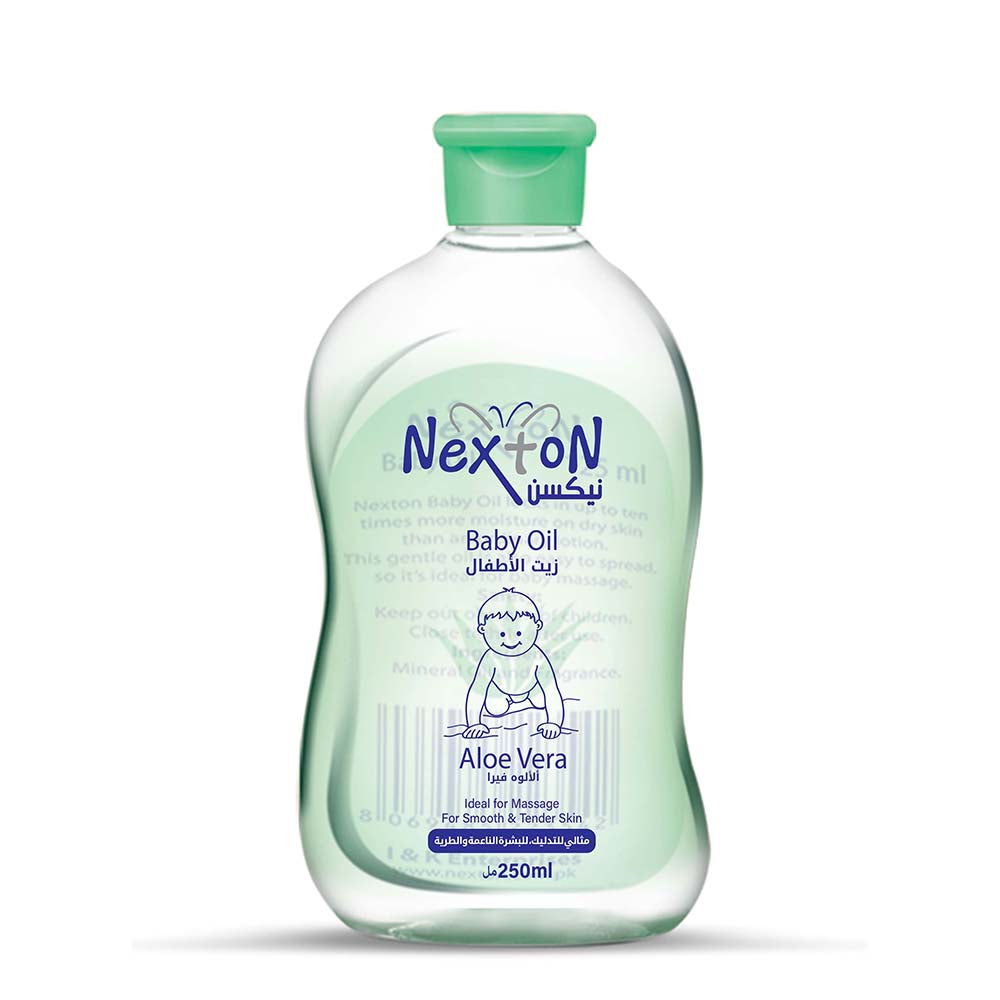 Nexton Baby Oil Aloe Vera (Green) 250ml 1S