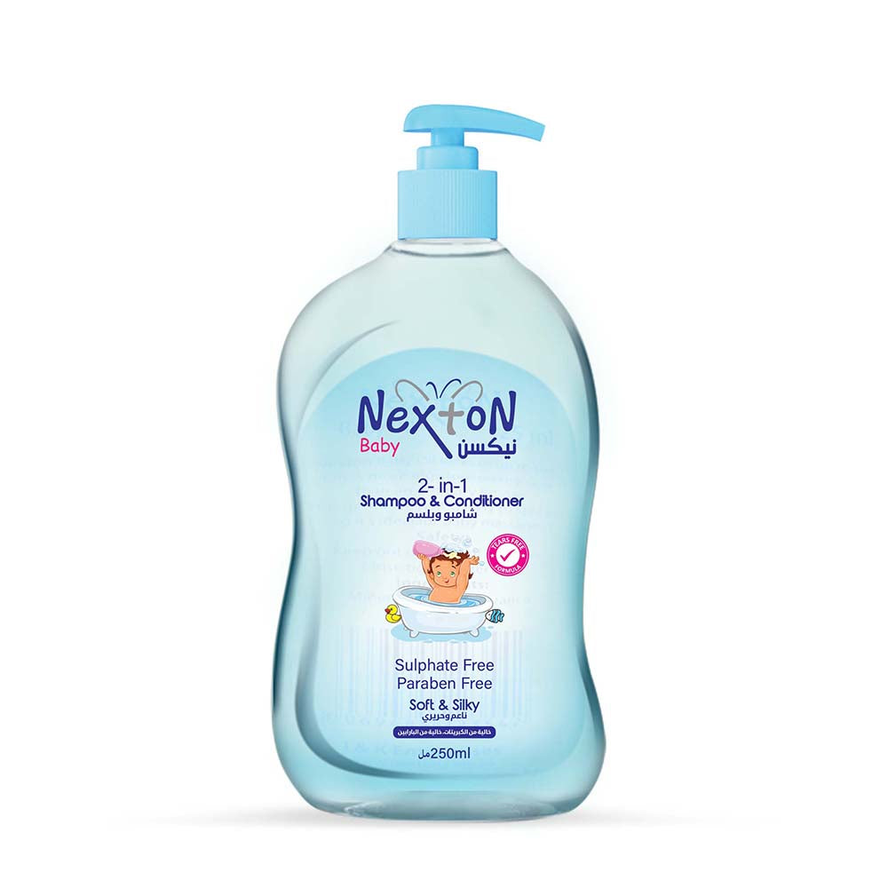 Nexton Baby Shampoo & Conditioner 2 in 1 250ml 1S