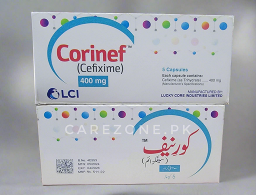 CORINEF 400MG CAPSULES 1X5'S