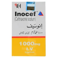 Inocef Injection IV 1 gm 1S