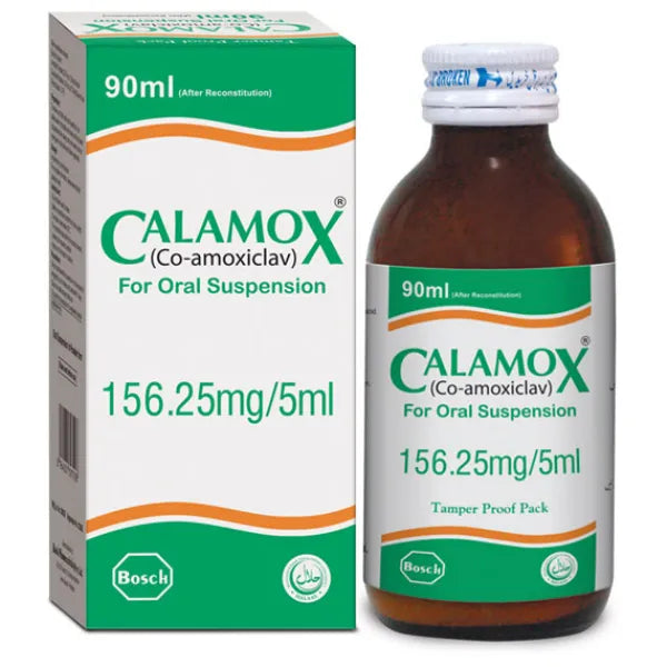 CALAMOX 156.25MG SYRUP 90ML 1S