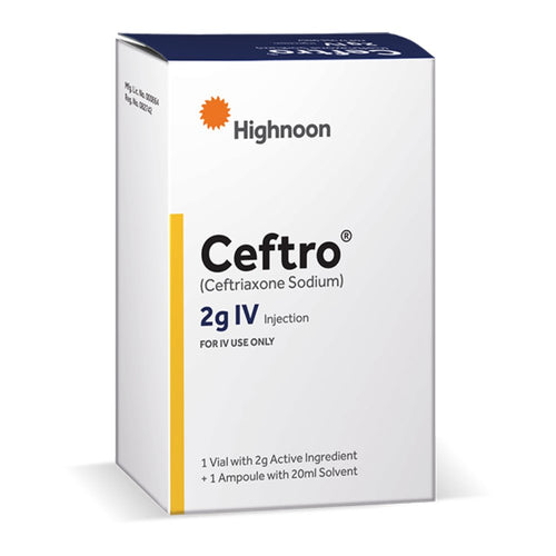Ceftro 2gm IV Injection 1'S