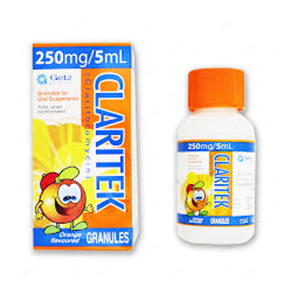 CLARITEK SUSPENSION 250MG 70ML 1S