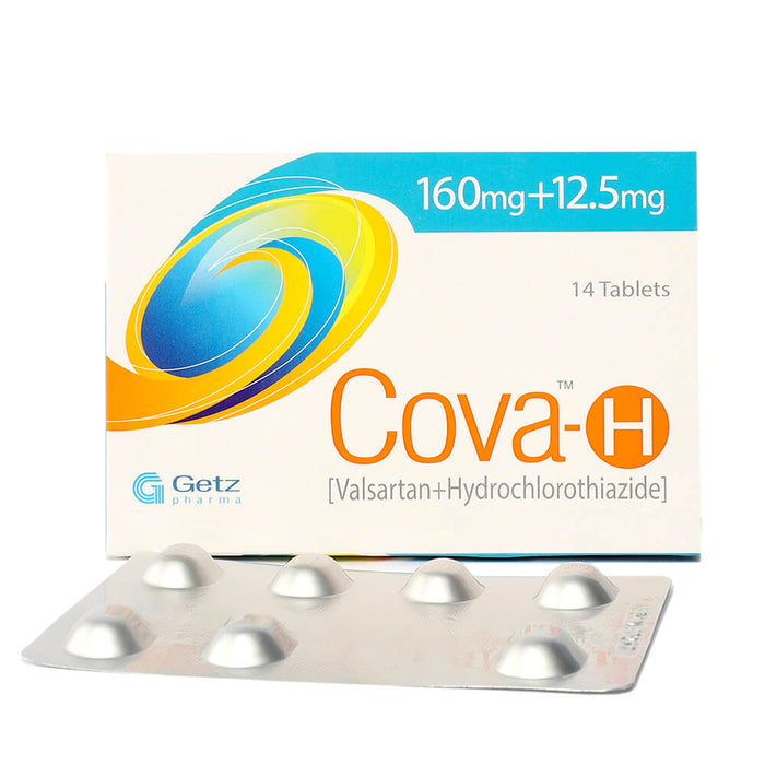 COVA-H 160MG+12.5MG TABLET 2X7S