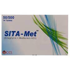 SITA MET TABLET 50/500MG 2X7S