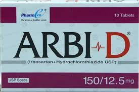 ARBI D 150/12.5MG TABLET 10S