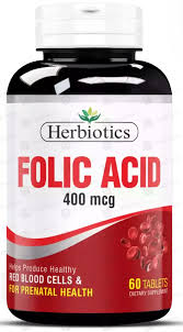 HERBIOTIC FOLIC ACID 400 MG 60S