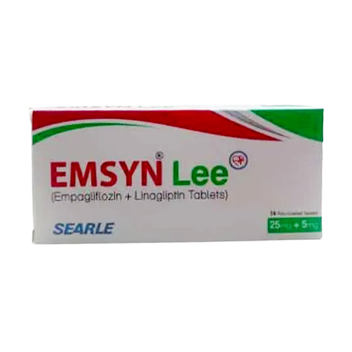 EMSYN LEE 25MG/5MG TABLETS 2X7'S