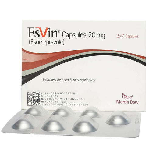 ESVIN CAPSULE 20MG 2X7S