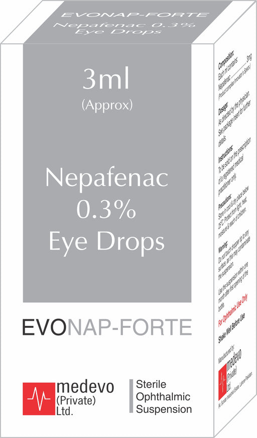 EVONAP FORTE EYE DROP 3ML 1'S